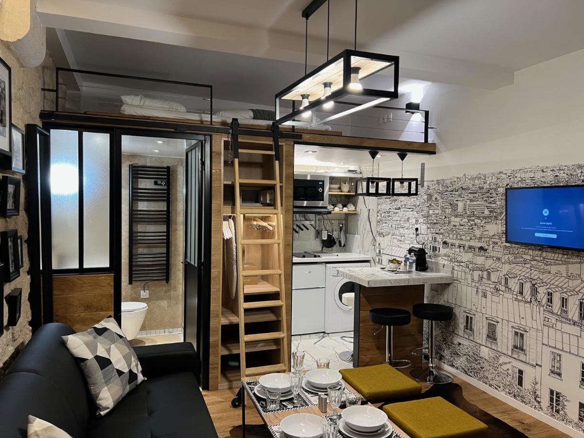 Appartamento Loft Jaures Parigi Esterno foto